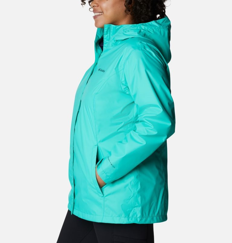 Women's Columbia Arcadia II Jackets Turquoise | Plus Size CA-YAC0L